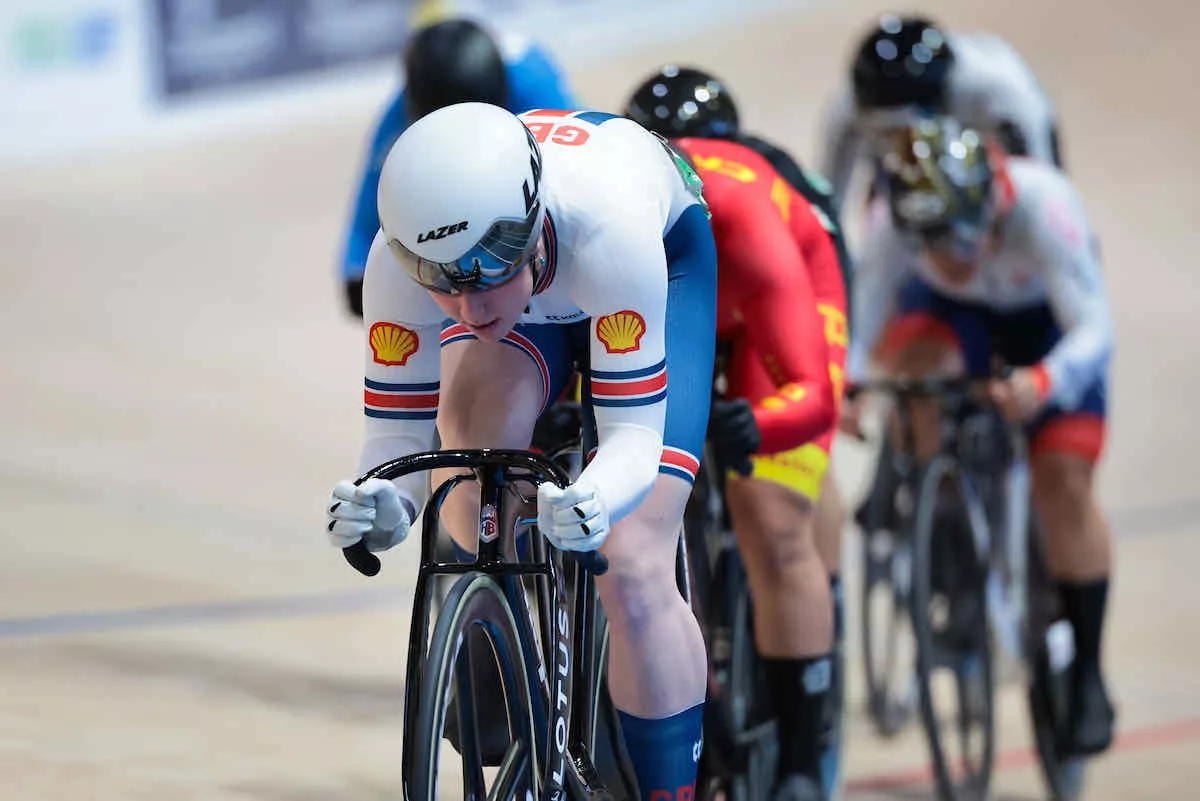 Decisive wins for British pair in women’s keirin quarter finals