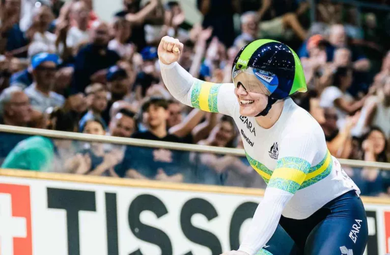 McCaig clings on to win women’s keirin in Perth