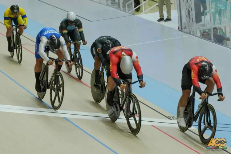 China dominates keirin at Asian track championships