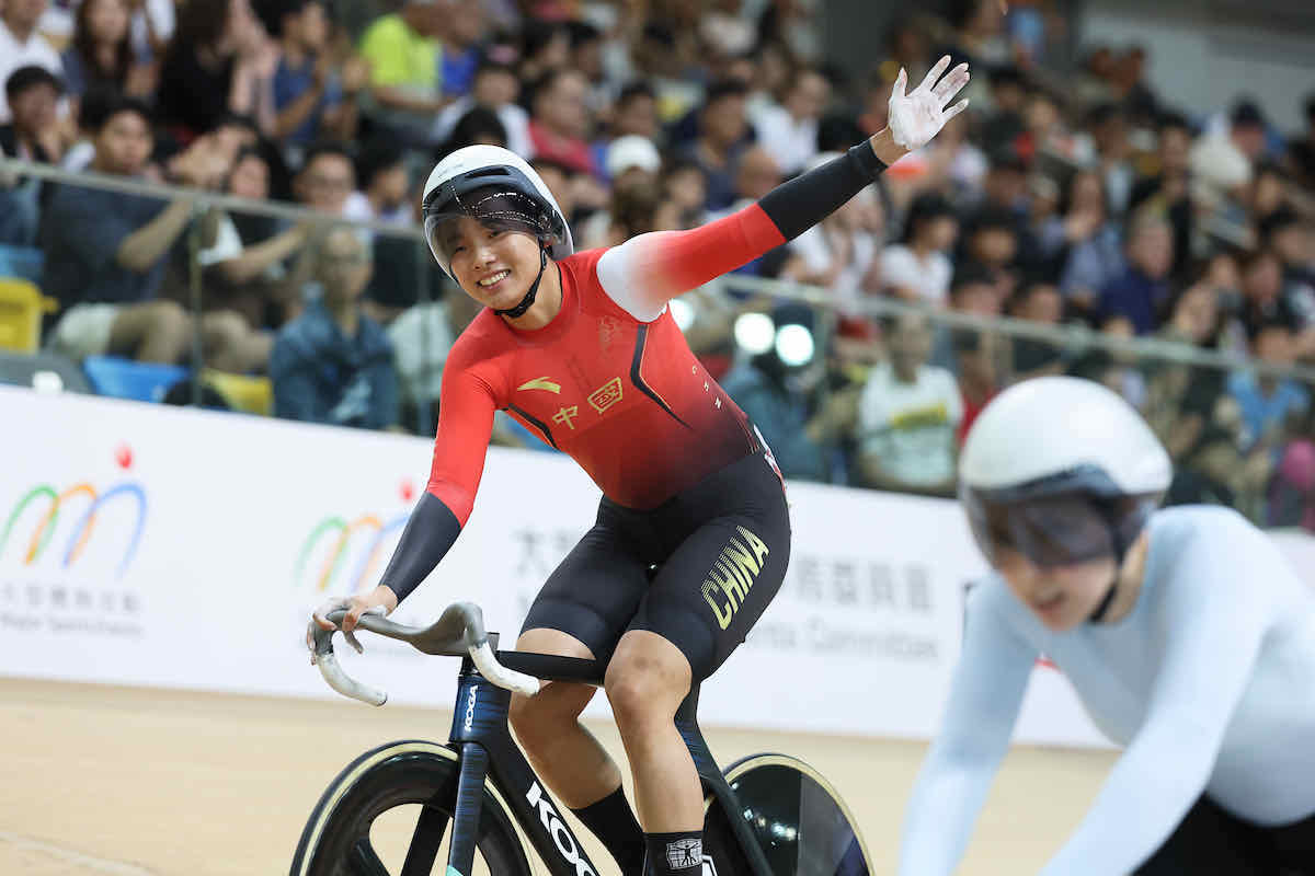 Yuan delivers more Chinese success in Hong Kong keirin