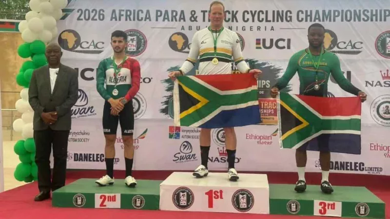 Spies claims another African keirin title in Abuja